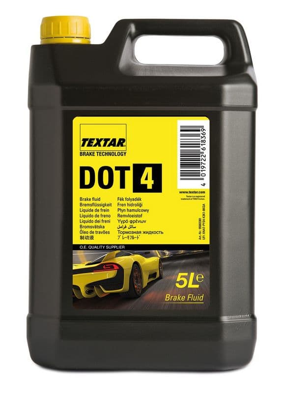 Lichid de frana DOT 4 TEXTAR 5L