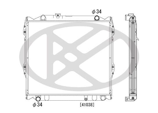 Radiator, racire motor KOYORAD PL010665
