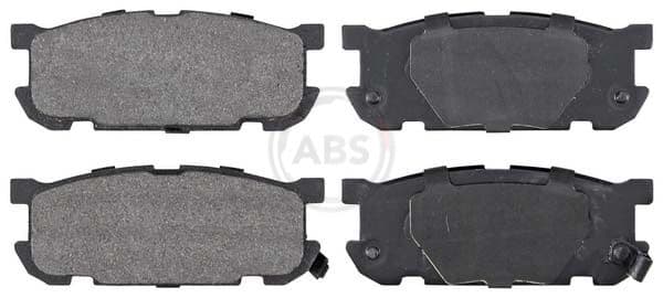 set placute frana,frana disc ABS 37190