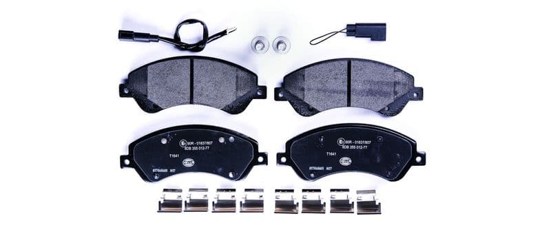 set placute frana,frana disc HELLA-PAGID 8DB 355 012-771