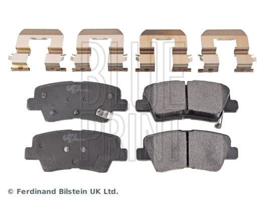 set placute frana,frana disc BLUE PRINT ADG042138