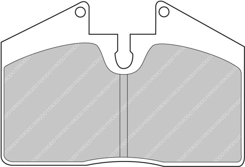 set placute frana,frana disc FERODO FCP451R