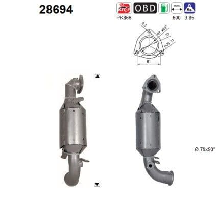 Catalizator AS-PL 28694