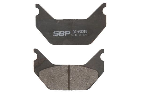 set placute frana,frana disc SBP 07-AG016
