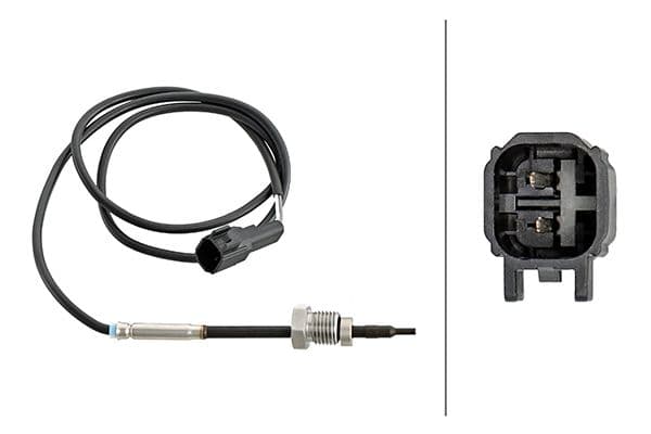 Senzor, temperatura gaze evacuare HELLA 6PT 358 181-761