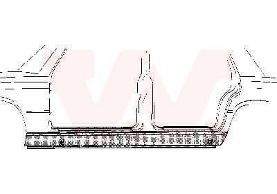 Placă de prag VAN WEZEL 3006.01