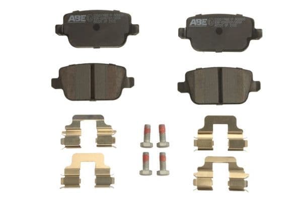 set placute frana,frana disc ABE C2G017ABE-P