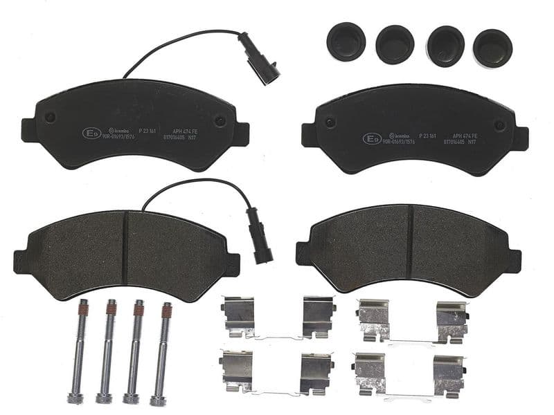 set placute frana,frana disc BREMBO PRIME LINE P 23 161