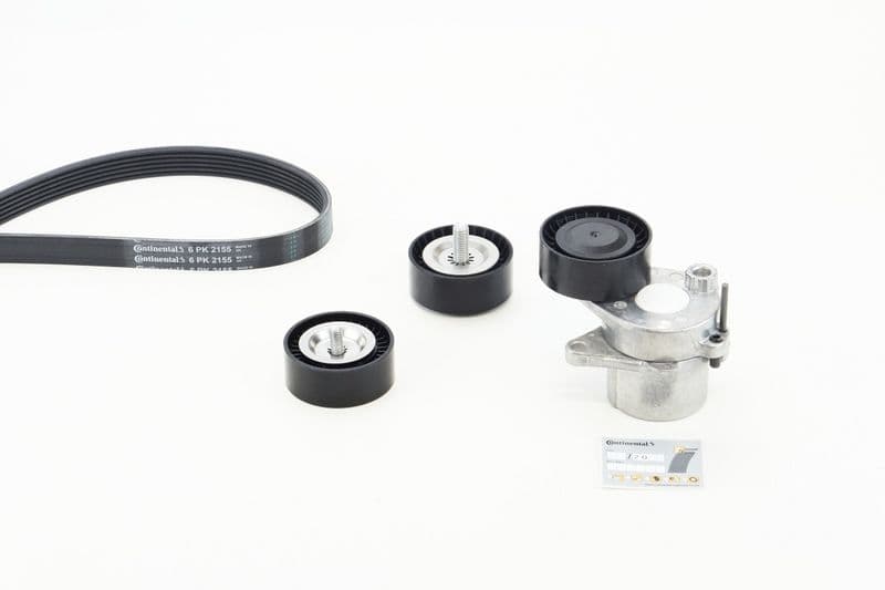 Set curea transmisie cu caneluri CONTINENTAL CTAM 6PK2155K2