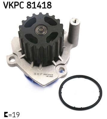 Pompă de apă, răcire motor SKF Aquamax VKPC 81418
