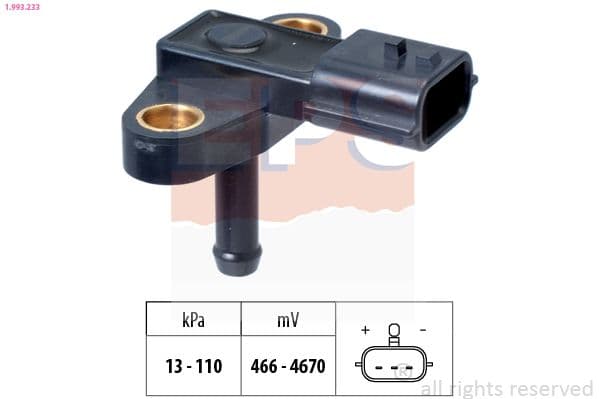senzor presiune aer EPS OE Equivalent 1.993.233