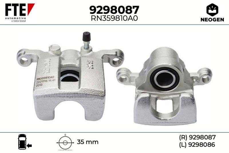 Etrier frana FTE NEOGEN 9298087
