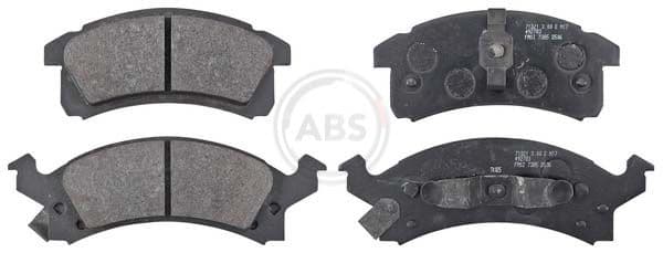 set placute frana,frana disc ABS 38506