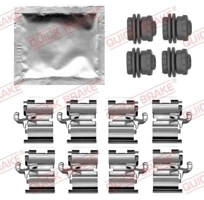 Set accesorii, placute frana QUICK BRAKE 109-0140