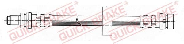 Furtun frana QUICK BRAKE 32.322