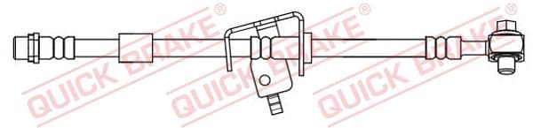Furtun frana QUICK BRAKE 58.856X