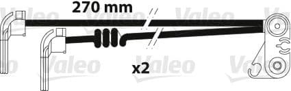 senzor de avertizare,uzura placute de frana VALEO 882302