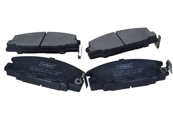 set placute frana,frana disc MAXGEAR 19-0537