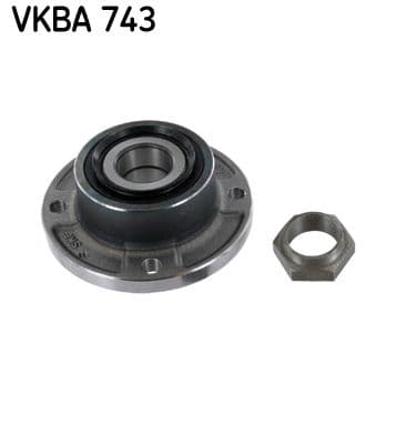 Set rulment roata SKF VKBA 743