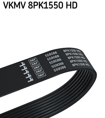 Curea transmisie cu caneluri SKF VKMV 8PK1550 HD