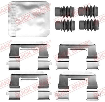 Set accesorii, placute frana QUICK BRAKE 109-0157