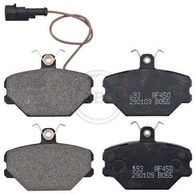 set placute frana,frana disc ABS 36630