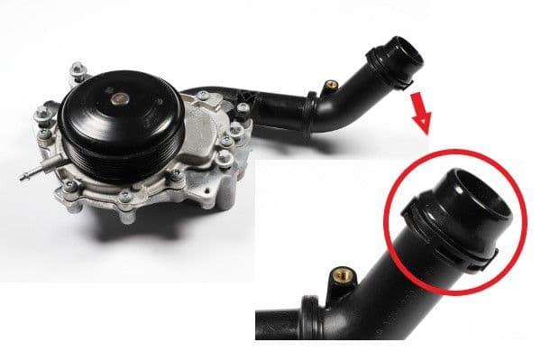 Pompă de apă, răcire motor HEPU P1613A-TH-4