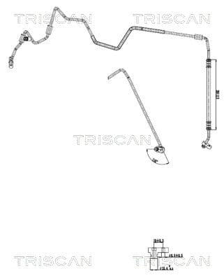 conducta presiune variabila,aer conditionat TRISCAN 9010 29099