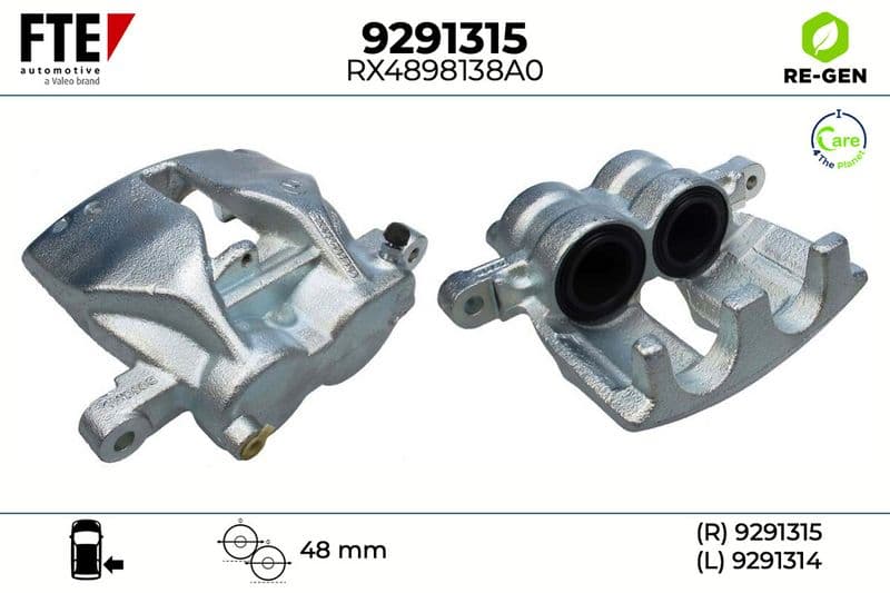 Etrier frana FTE 9291315