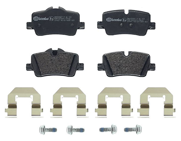 set placute frana,frana disc BREMBO PRIME LINE P 06 113