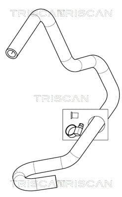Furtun hidraulic, sistem de directie TRISCAN 8516 29094