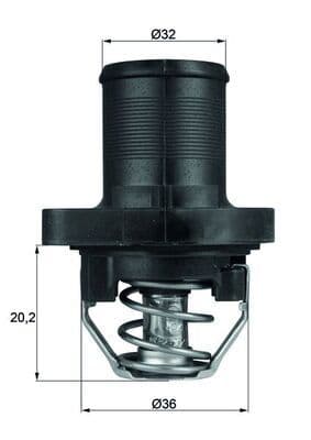 termostat,lichid racire MAHLE BEHR TI 47 89