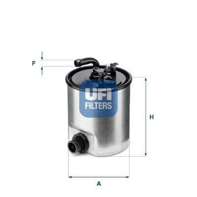filtru combustibil UFI 24.007.00