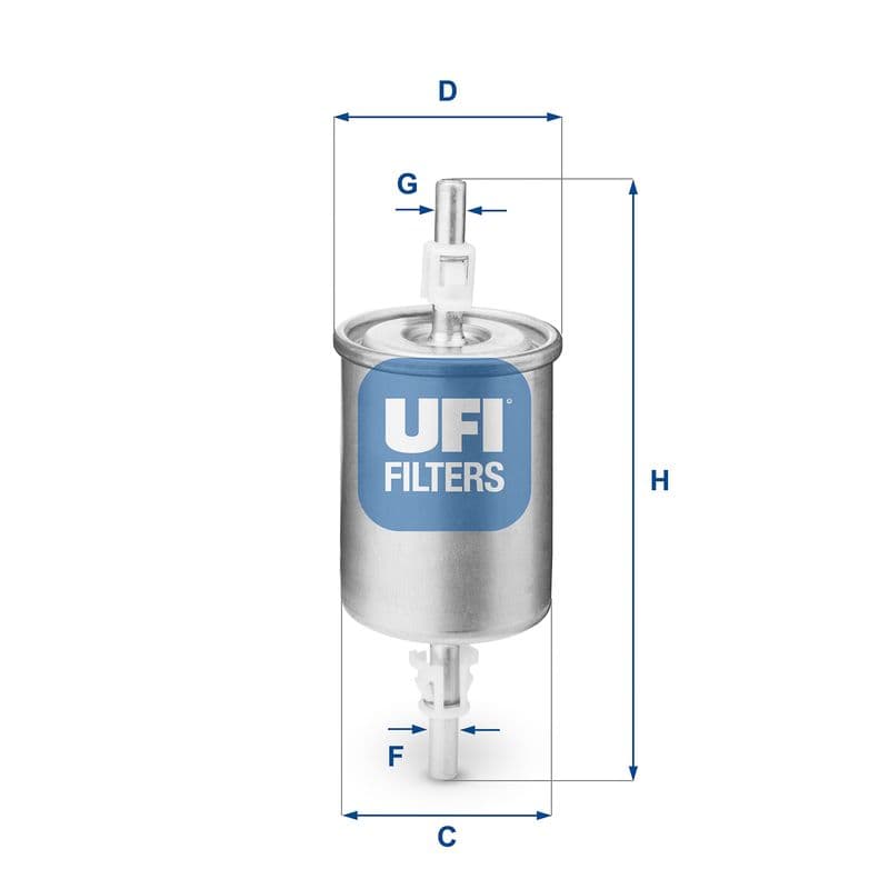 filtru combustibil UFI 31.515.00
