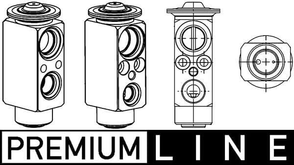 Supapa expansiune, clima MAHLE BEHR *** PREMIUM LINE *** AVE 68 000P