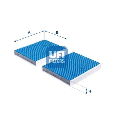 Filtru, aer habitaclu UFI ARGENTIUM 34.394.00