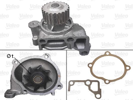 Pompă de apă, răcire motor VALEO 506880