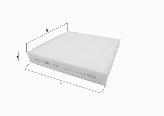 Filtru, aer habitaclu MAHLE LA 293
