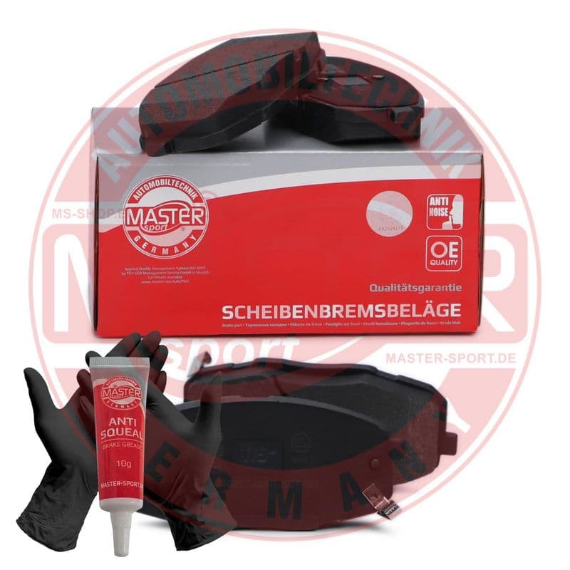set placute frana,frana disc MASTER SPORT 13046057422N-SET-MS