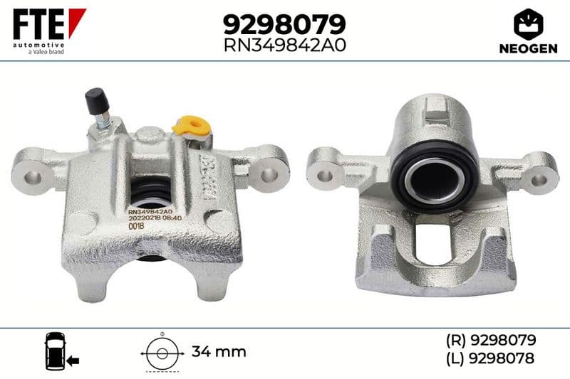 Etrier frana FTE NEOGEN 9298079