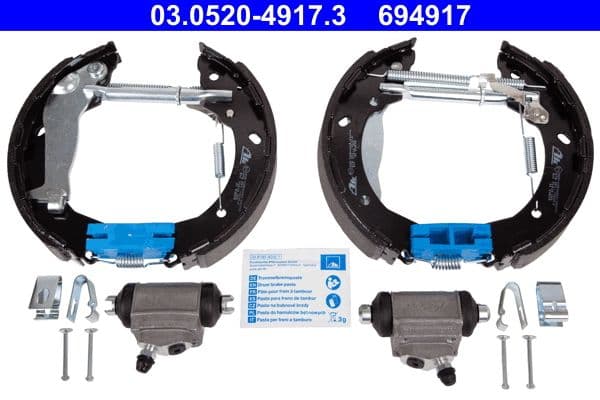 Set saboti frana ATE Original TopKit 03.0520-4917.3