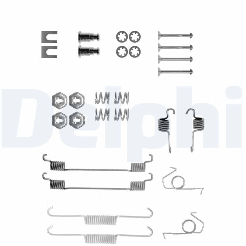 Set accesorii, sabot de frana DELPHI LY1045