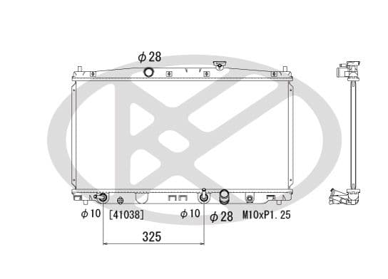 Radiator, racire motor KOYORAD PL082271