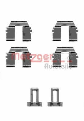 Set accesorii, placute frana METZGER AUTOTEILE 109-1233