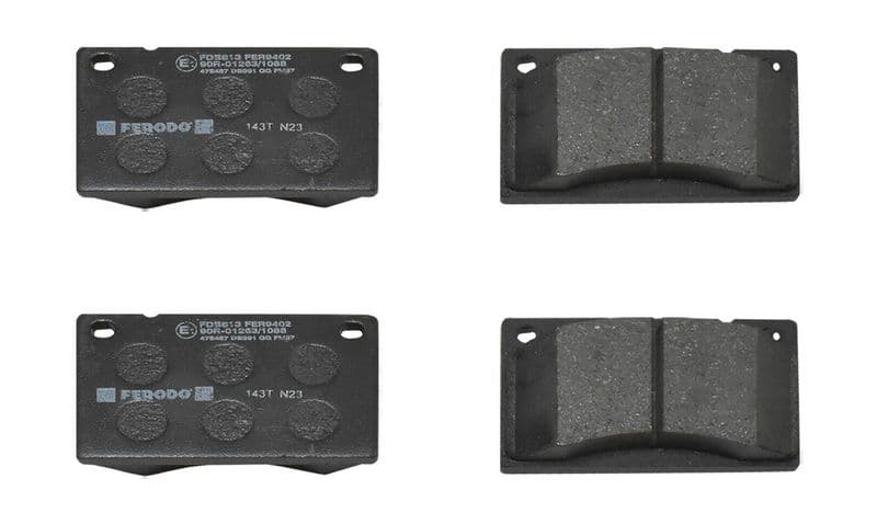 set placute frana,frana disc FERODO PREMIER ECO FRICTION FDB813