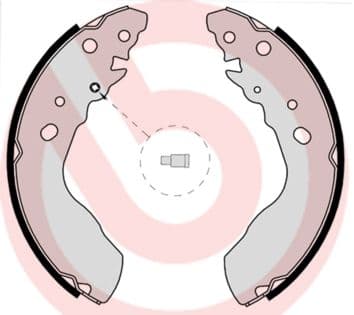 Set saboti frana BREMBO ESSENTIAL LINE S 79 522