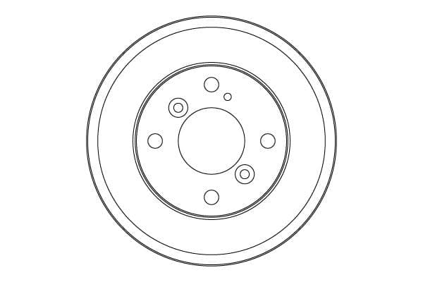Tambur frana TRW DB4553