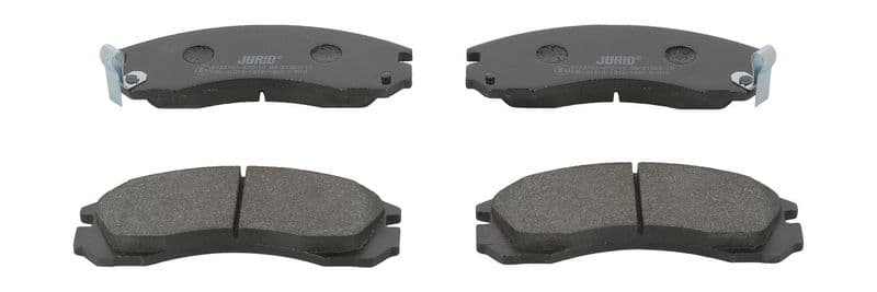 set placute frana,frana disc JURID 572370J
