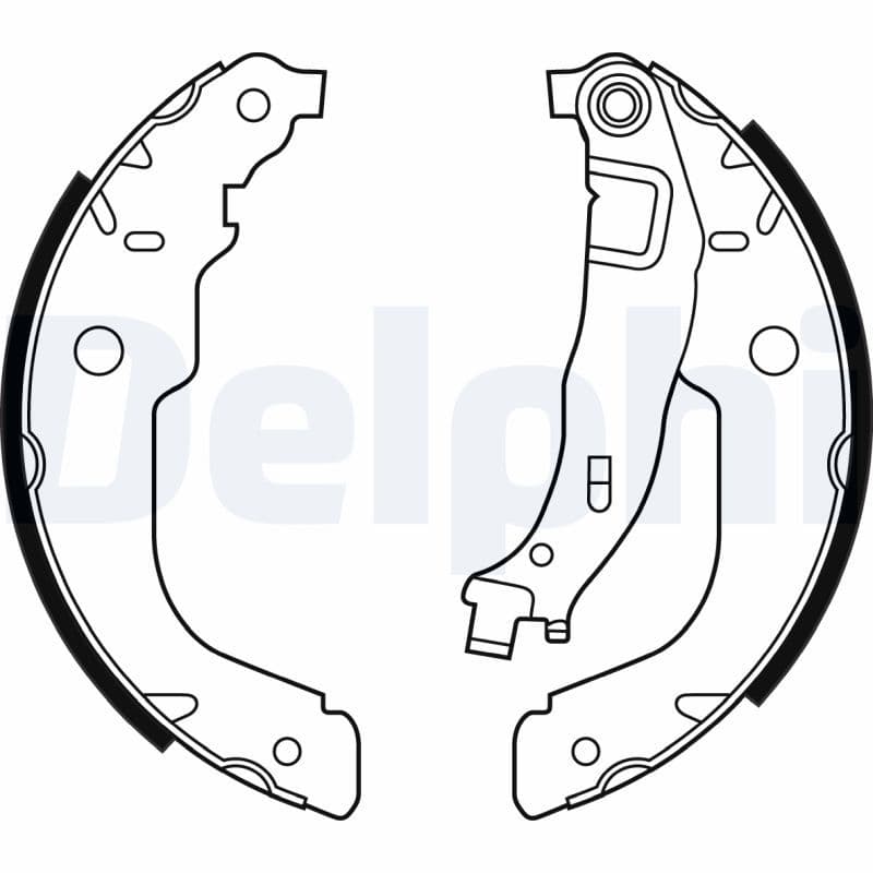Set saboti frana DELPHI LS2000