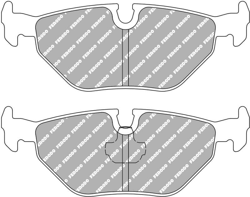 set placute frana,frana disc FERODO FCP1301H